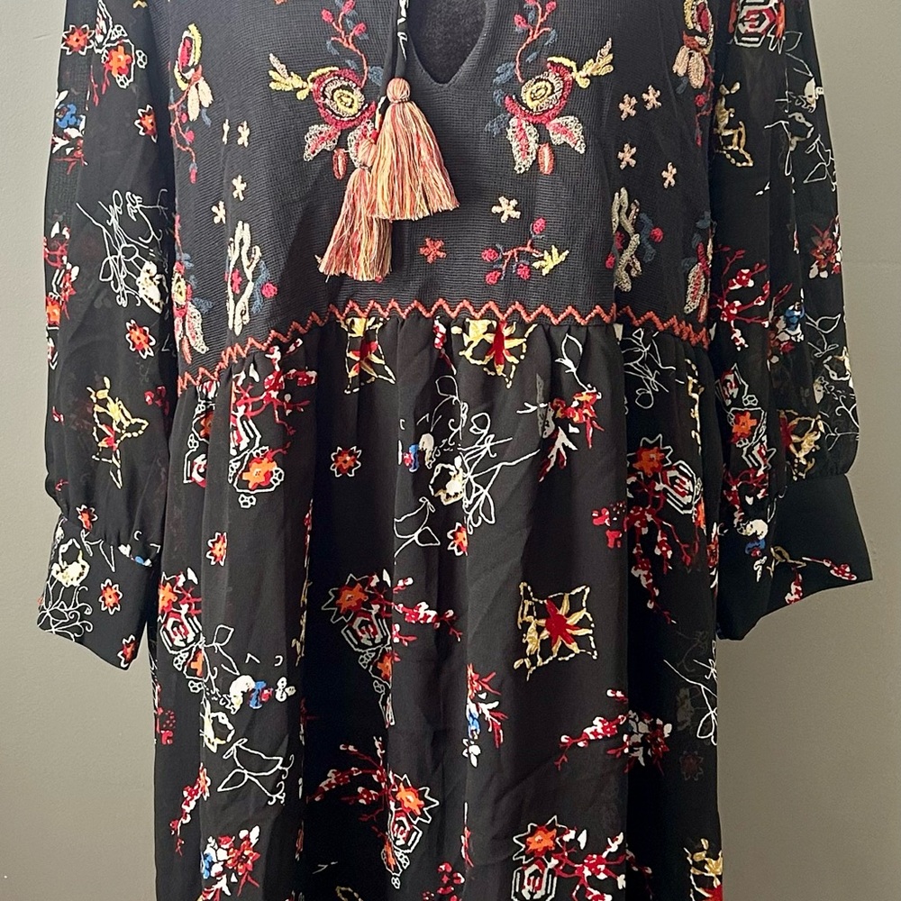 Philosophy Black Multi Dress
